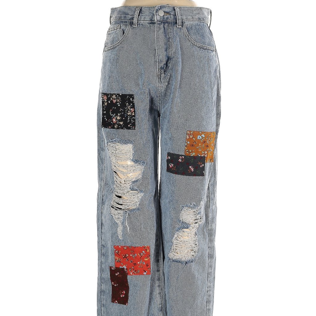 Cider Patchwork Jeans